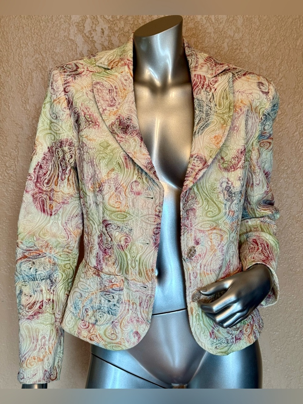 Steilmann Vintage Brocade Woman’s Blazer/Jacket